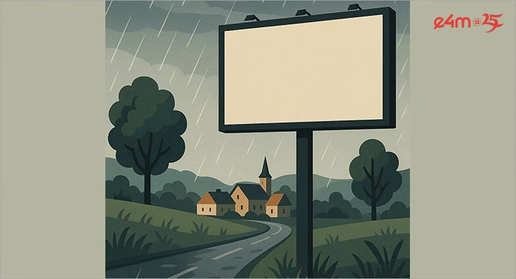 Rural OOH advertising growth 2025 with early monsoons boosting farm income