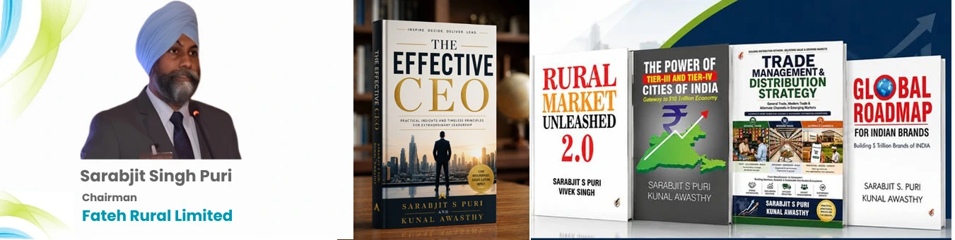 Rural marketing strategist Sarabjit Singh Puri with 25+ years of experience in Indian markets